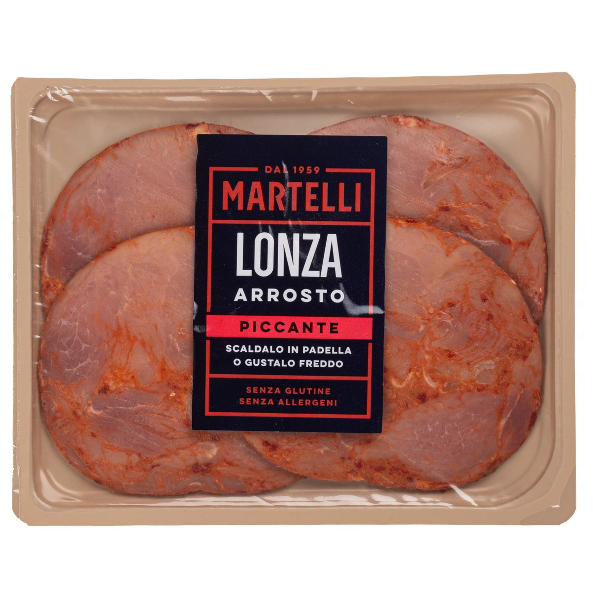 ARROSTO LONZA PICCANTE 160GR MARTELLI SALUMI GR 160 L Ecommerce